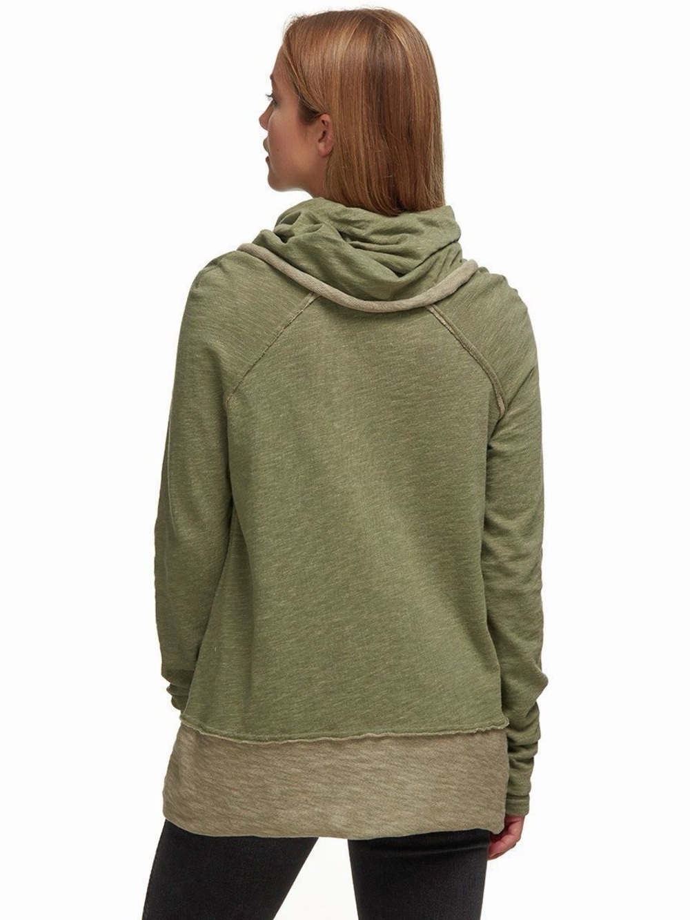 Free People Cozy Blue Cowl Neck Sweater - Picture 5 of 5
